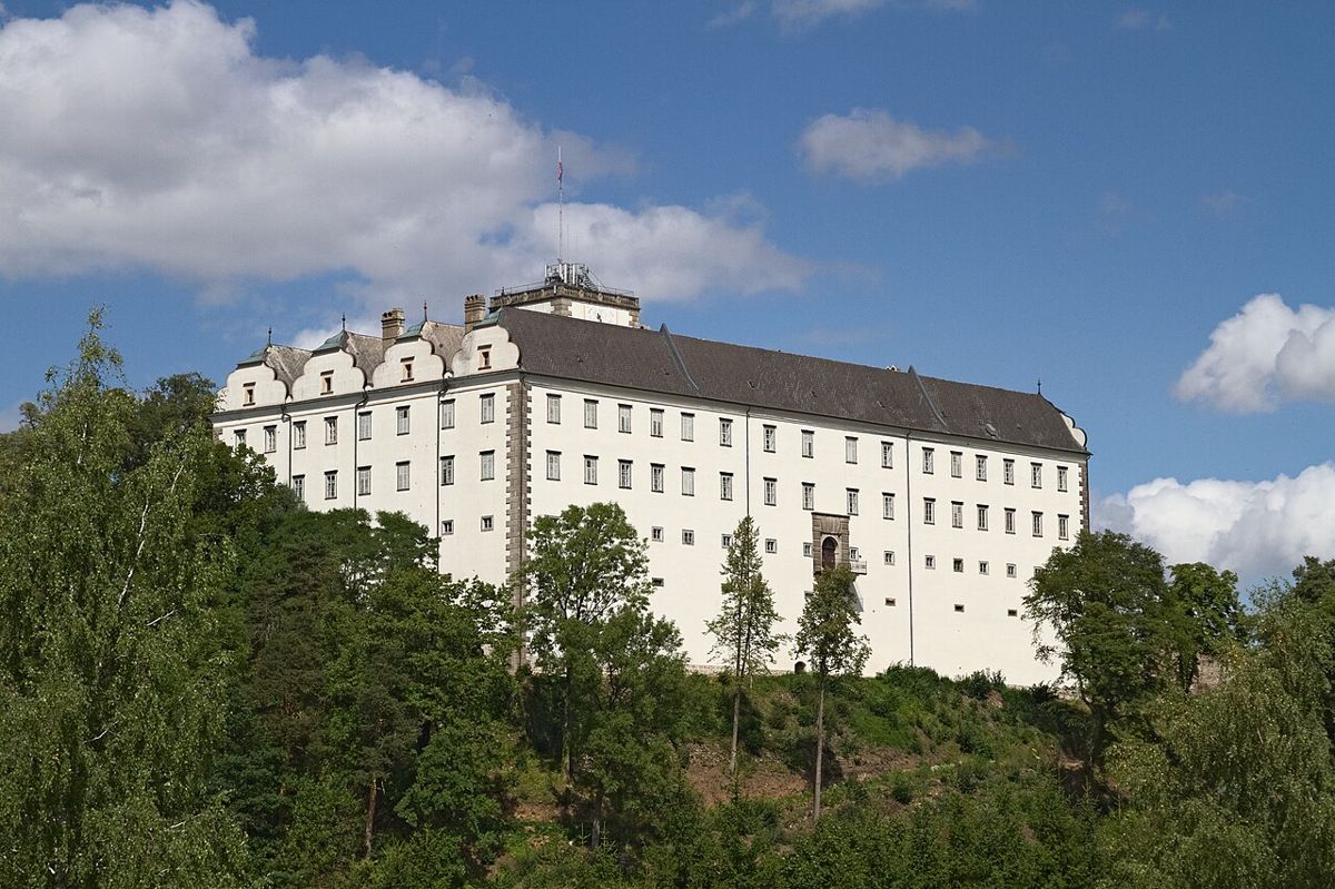 Schloss Weitra über der Altstadt